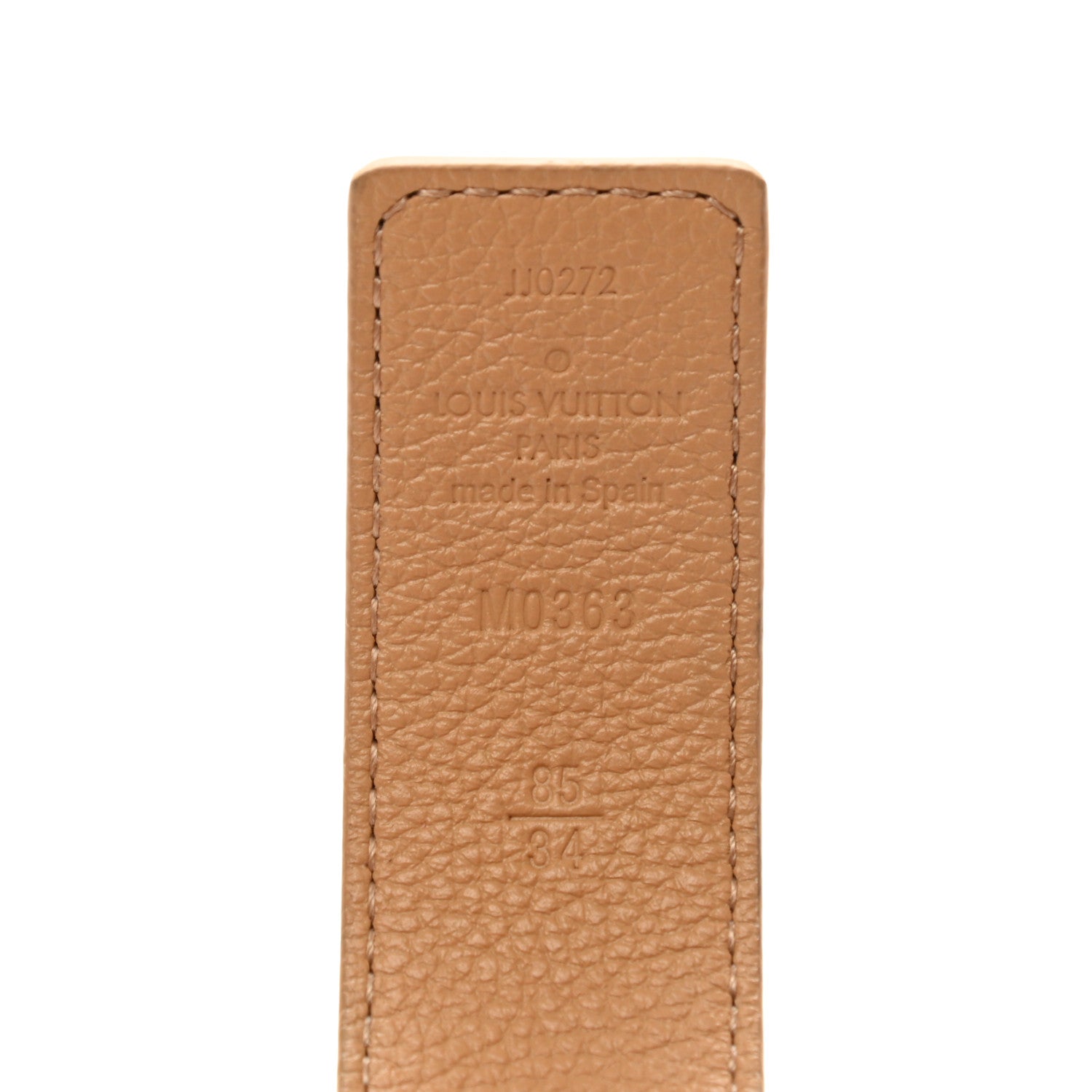 Louis Vuitton Monogram Calfskin 30mm LV Initiales Reversible Belt 85 34 Arizona 3 of 6