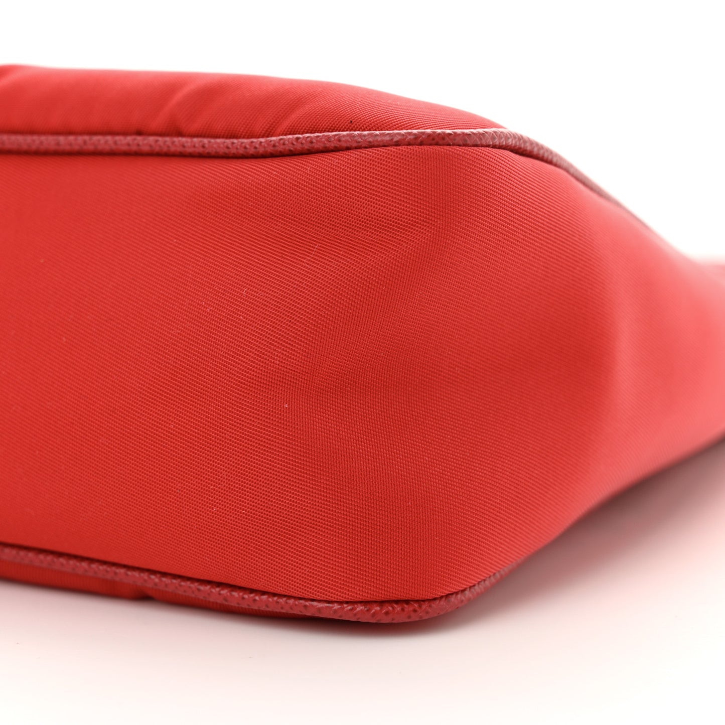 Re-Nylon Saffiano Mini Re-Edition 2005 Bag Rosso