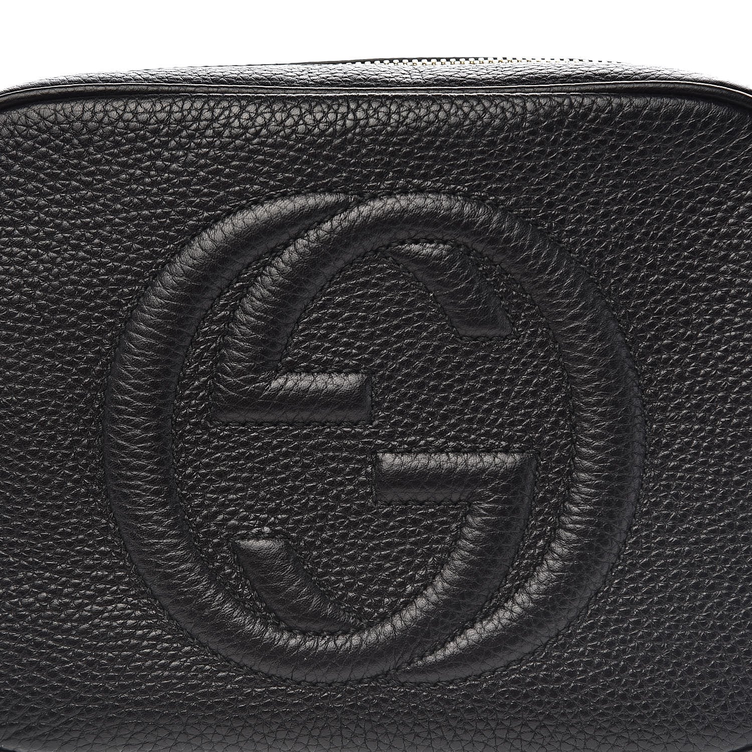 Gucci Pebbled Calfskin Small Soho Disco Bag Black 10 of 10