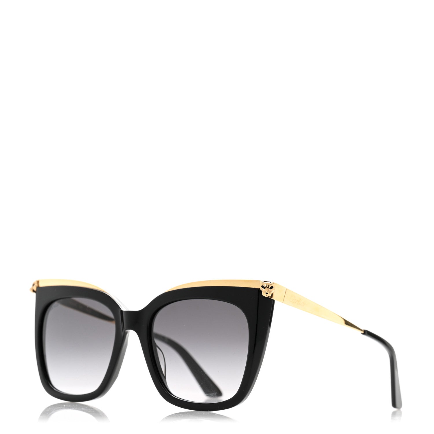 Cartier Panthere Cartier Sunglasses Black 1 of 8