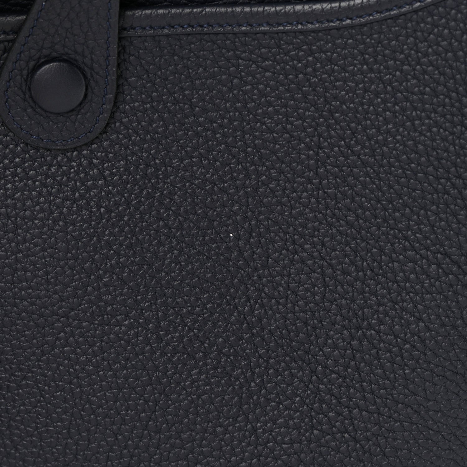 Hermes Taurillon Clemence Evelyne III PM Bleu Nuit 11 of 15