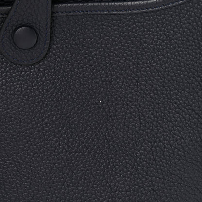Hermes Taurillon Clemence Evelyne III PM Bleu Nuit 11 of 15