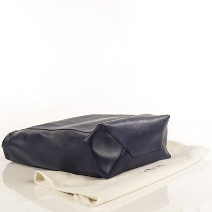 Celine Nappa Calfskin Shoulder Cabas Midnight 4 of 9