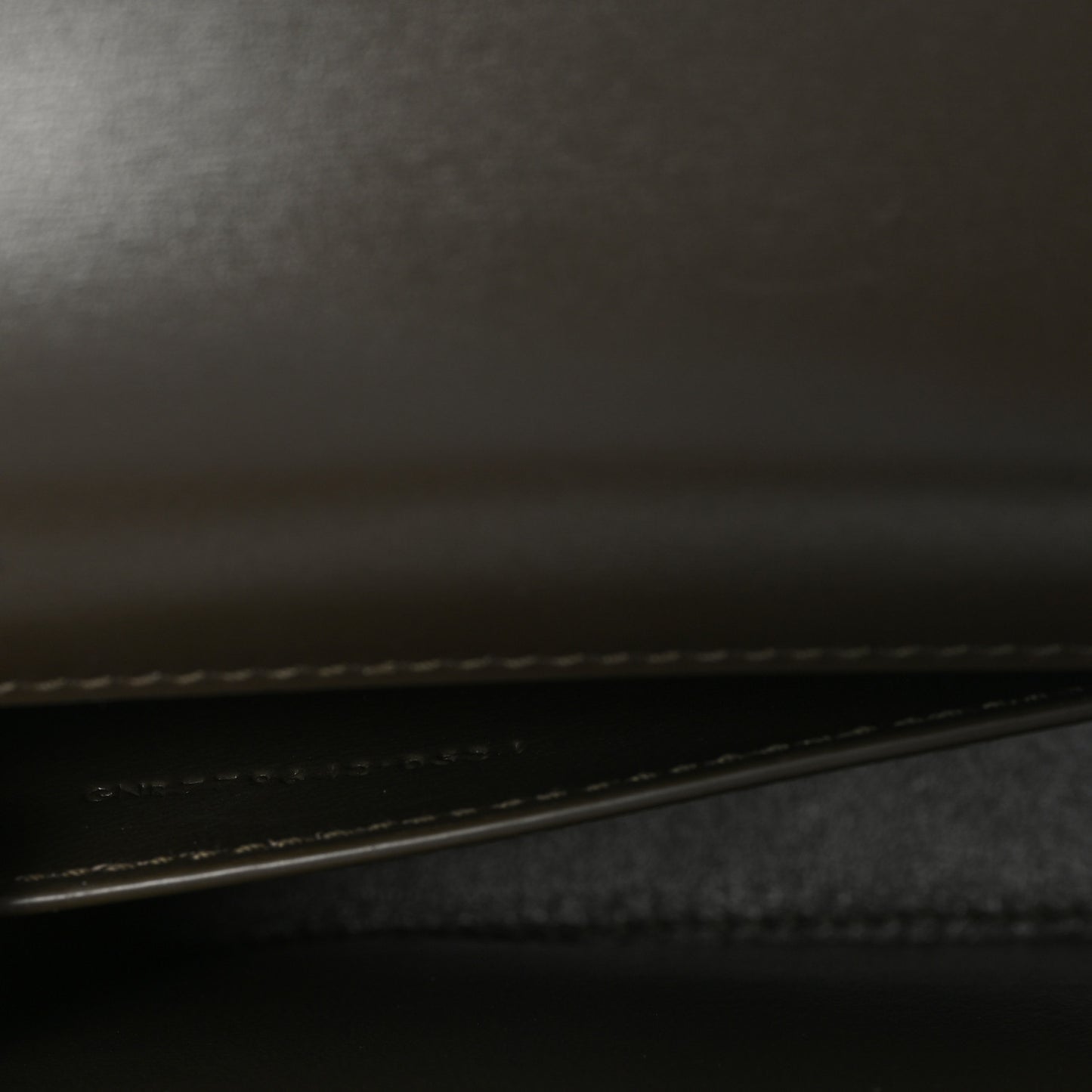 Box Calfskin Mini Voltaire Shoulder Bag Deep Musk