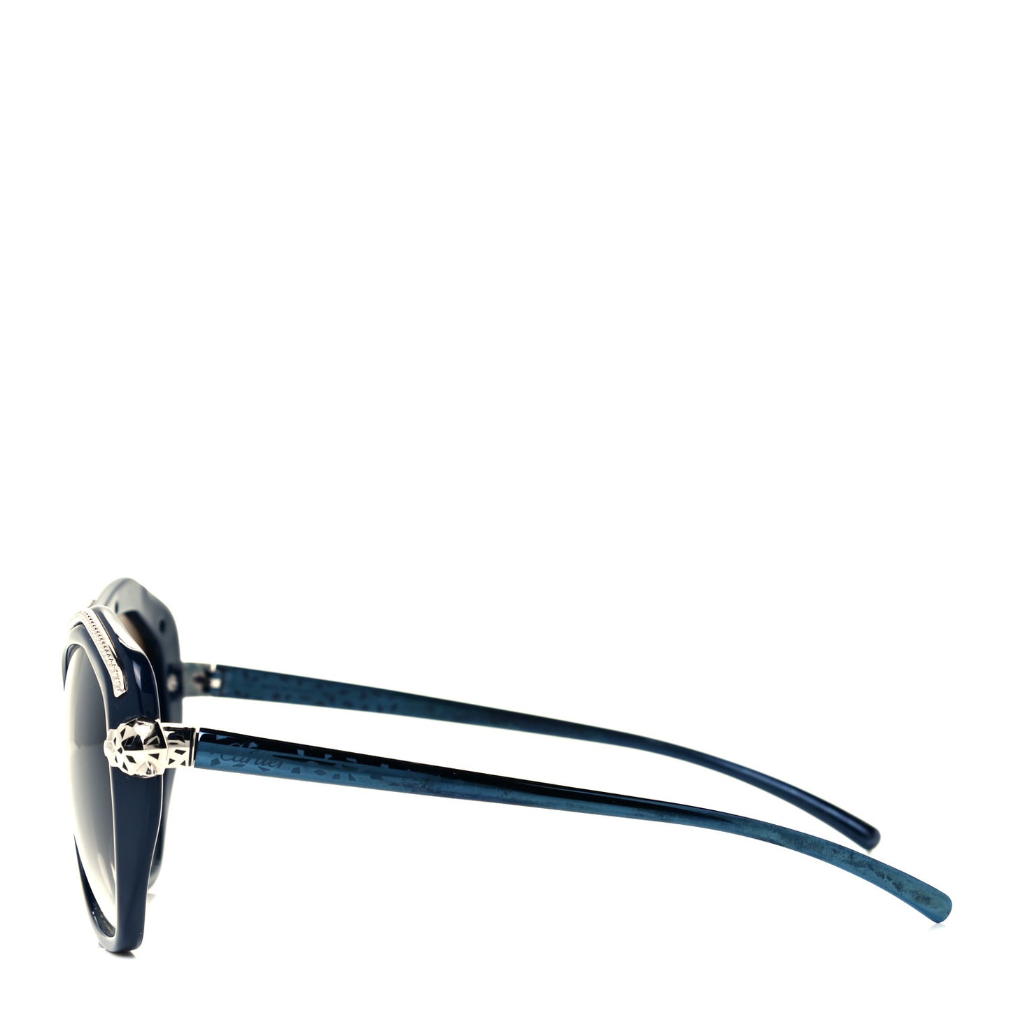 Panthere Wild De Cartier Sunglasses Blue