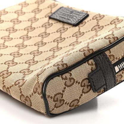 Gucci Monogram Belt Bag Dark Brown 10 of 10