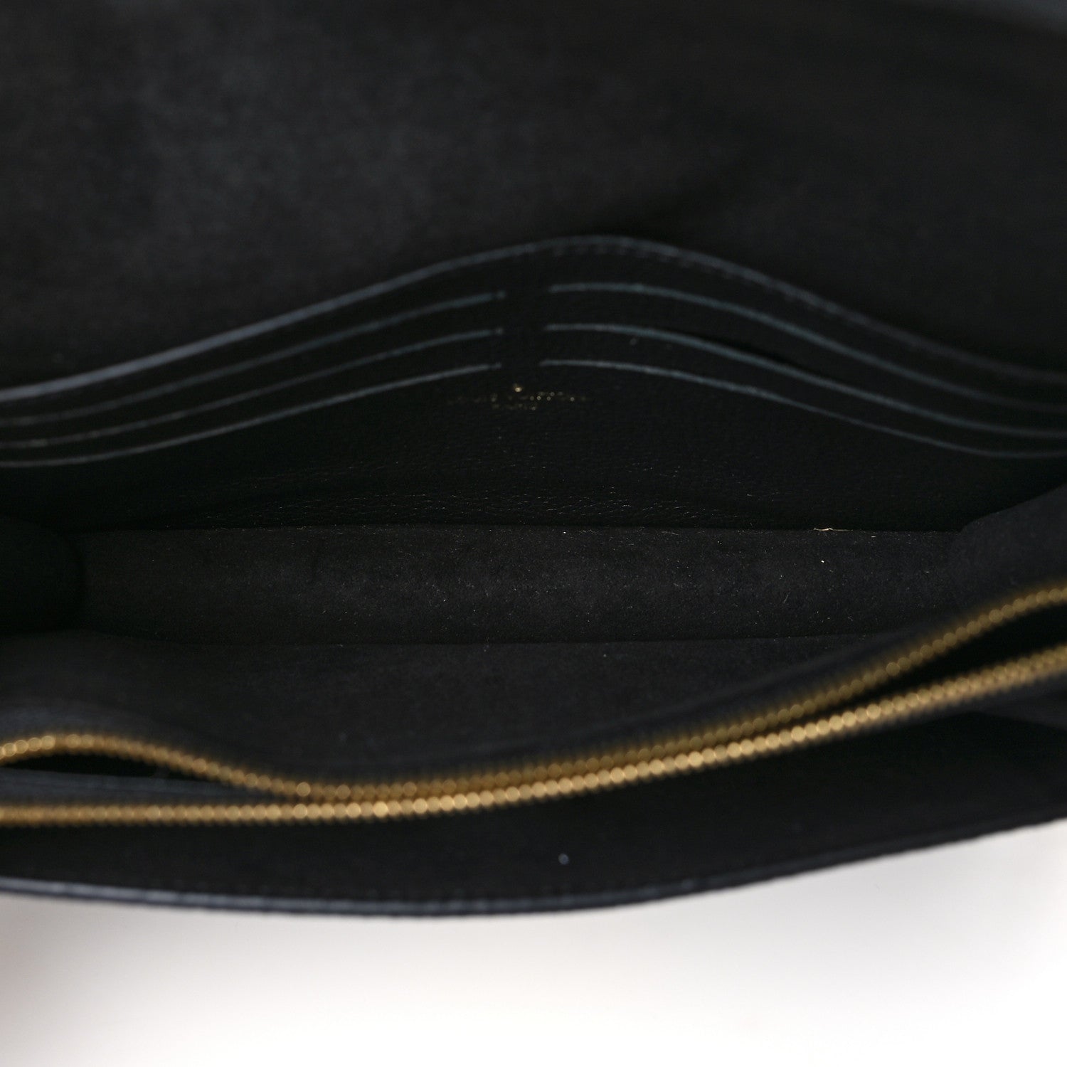 Louis Vuitton Empreinte Vavin Chain Wallet Black 5 of 8