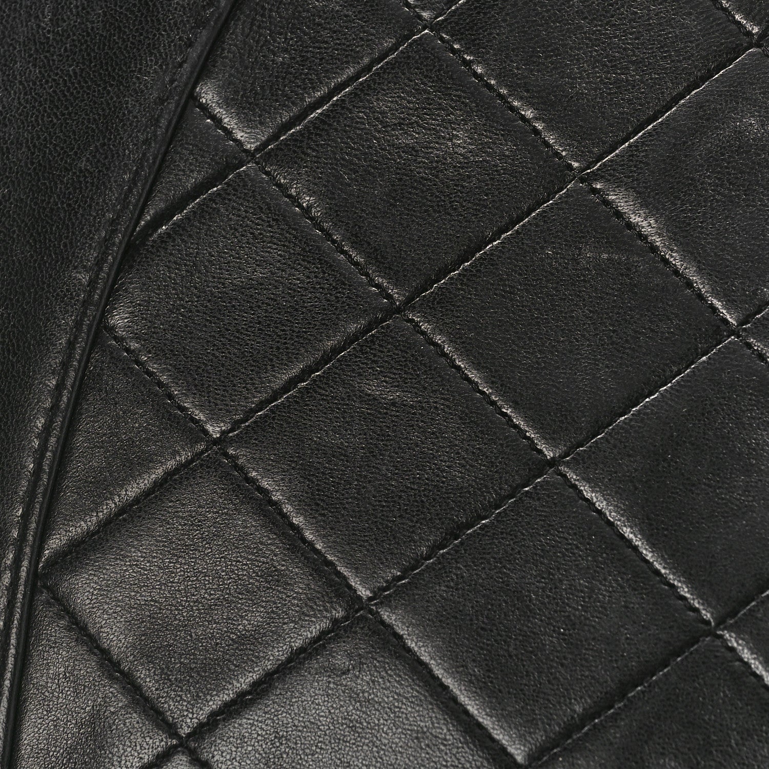 Chanel Lambskin Quilted Medium Mademoiselle Single Flap Black 11 of 13