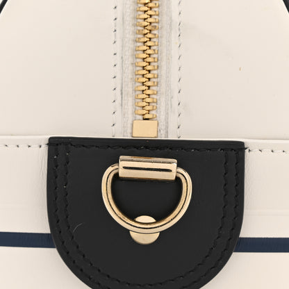Christian Dior Calfskin Small Dior Vibe Zip Bowling Bag White 11 of 13