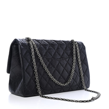 Chanel Aged Calfskin Quilted 2.55 Reissue 227 Flap Black 2 of 4