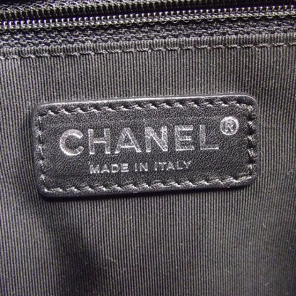 Chanel Patent Grand Shopping Tote GST Black 7 of 9