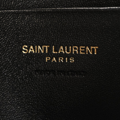 Saint Laurent Grain De Poudre Matelasse Monogram Mini Lou Camera Bag Black 6 of 11