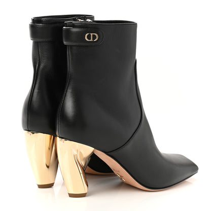 Christian Dior Soft Calfskin Rhodes 80mm Ankle Boots 35 Black 4 of 8