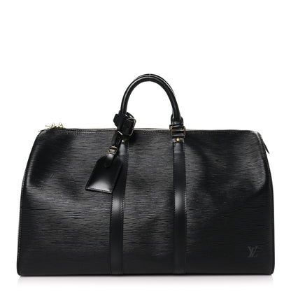 Louis Vuitton Epi Keepall 45 Black 1 of 10