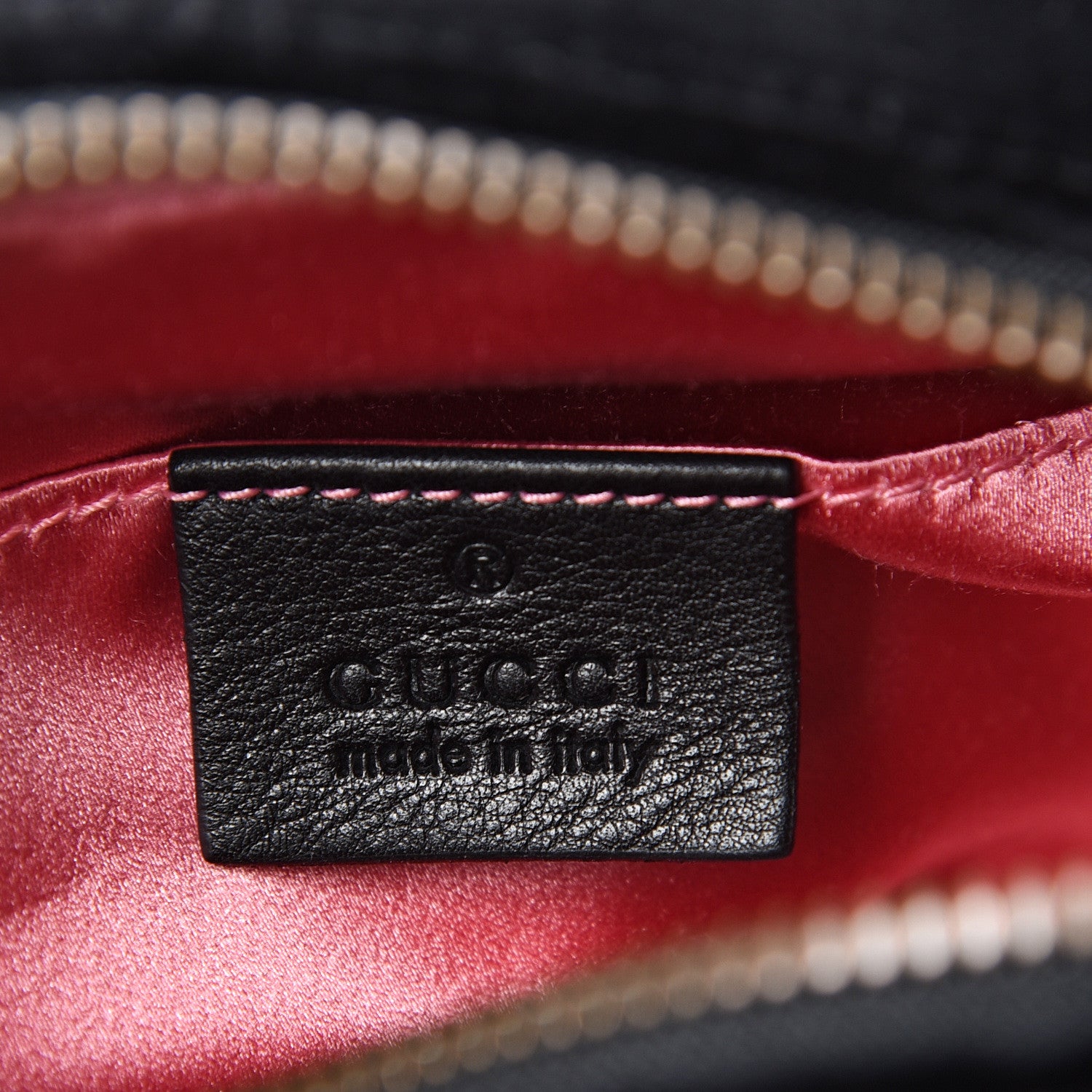 Gucci Velvet Matelasse Marquise Crystals Mini GG Marmont Chain Shoulder Bag Black 5 of 10
