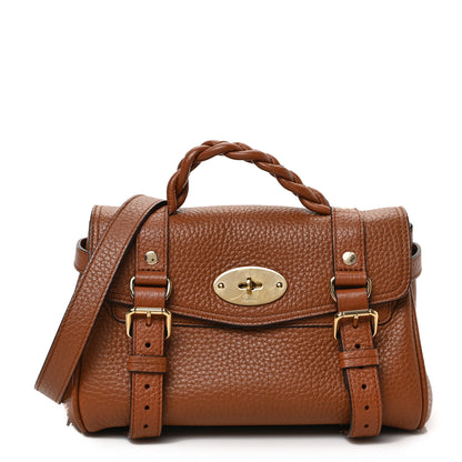 Mulberry Heavy Grain Mini Alexa Chestnut 1 of 8
