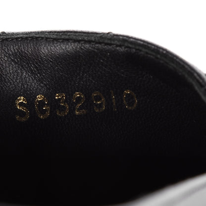 Chanel Lambskin Quilted CC Espadrilles 38 Black 10 of 10