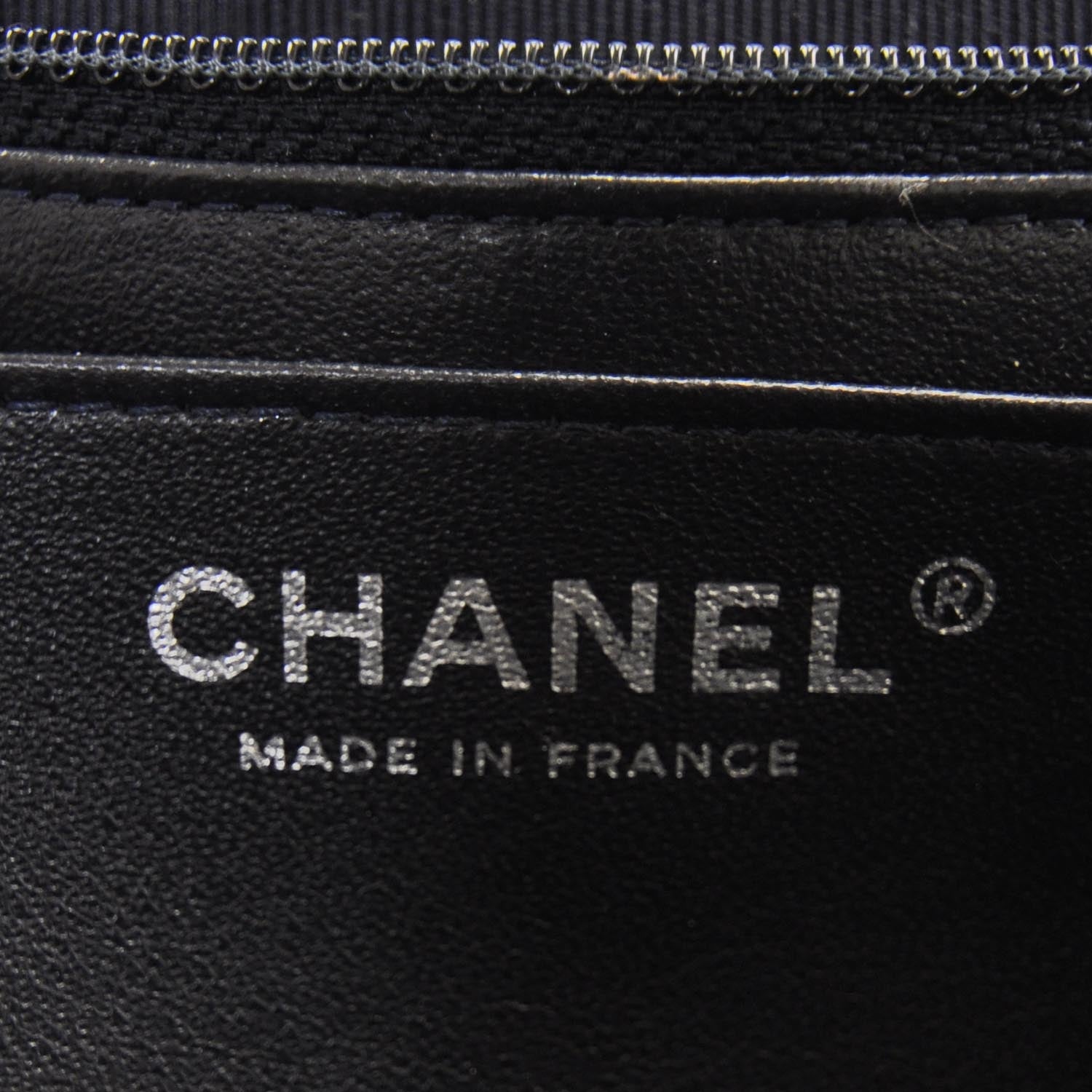 Chanel Crackled Patent Jumbo Flap Navy Blue 7 of 11