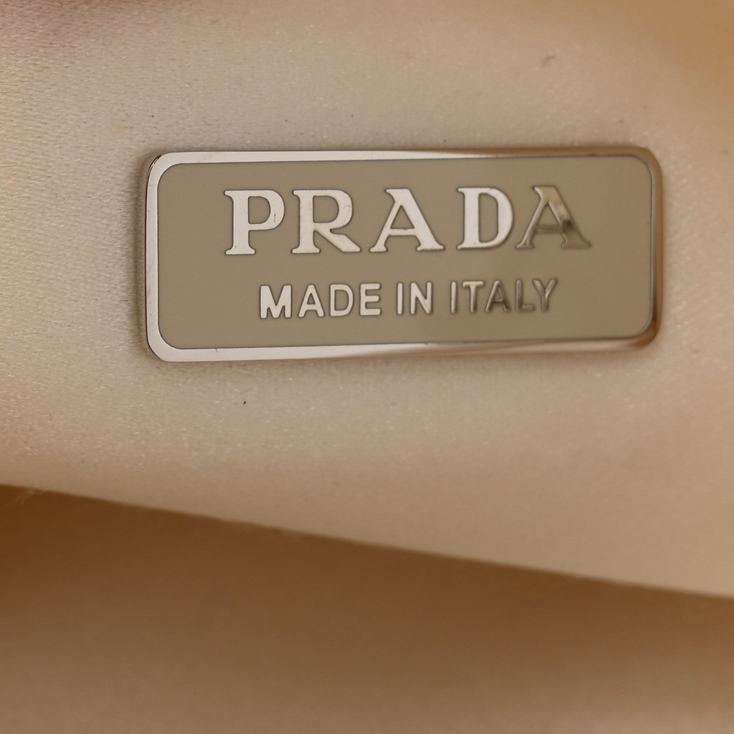 Prada Satin Crystal Mini Re-Edition 2000 Bag White 6 of 14