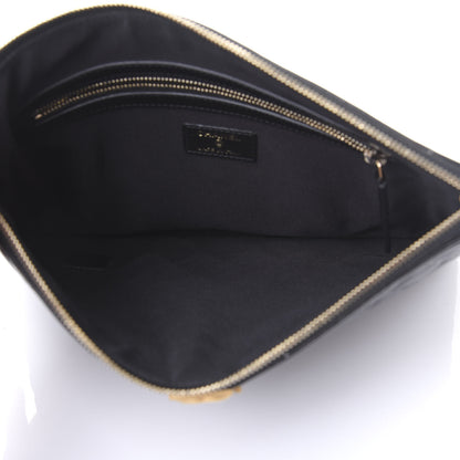 Chanel Caviar Quilted Medium Boy Cosmetic Case Black 4 of 10