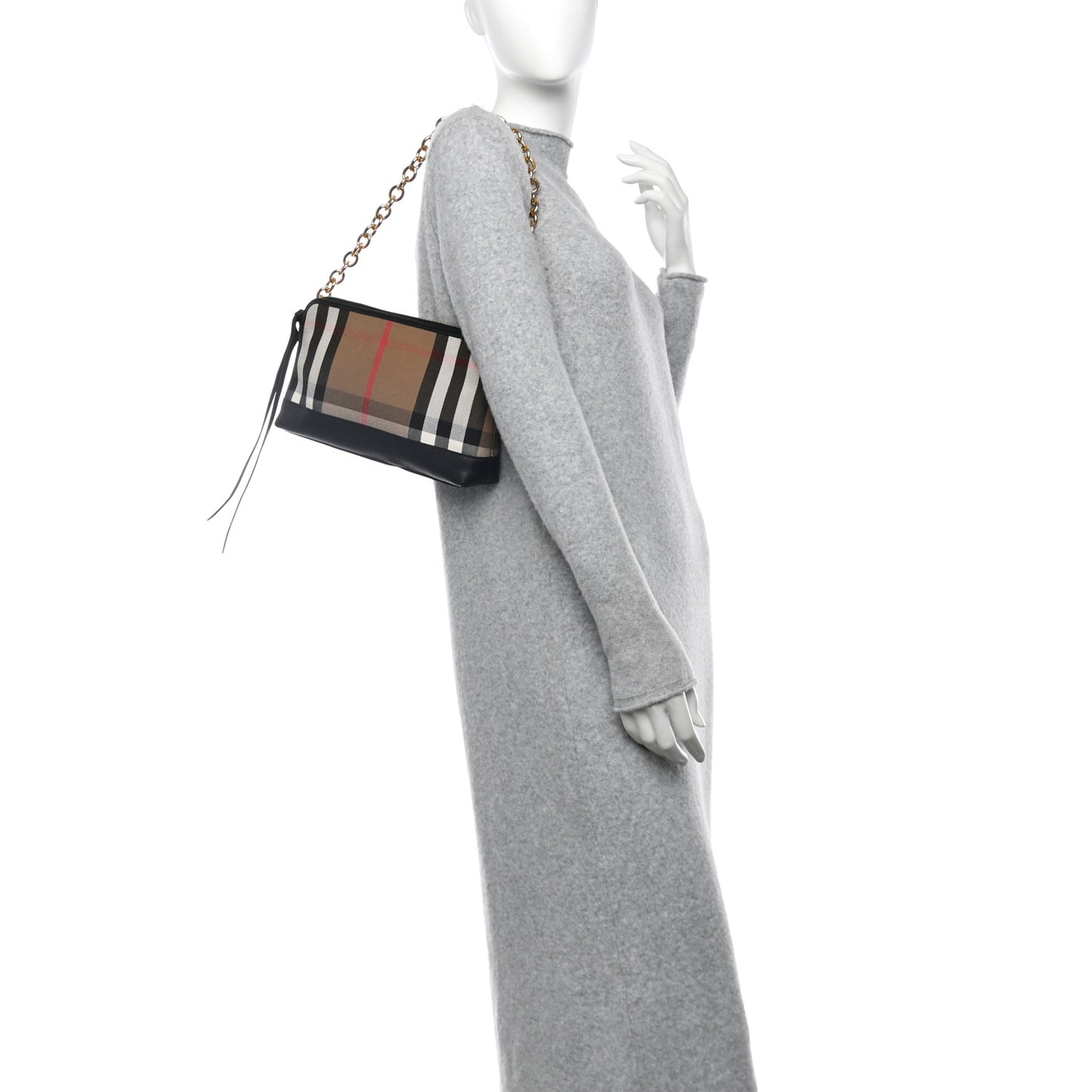 Derby House Check Abingdon Convertible Clutch Black