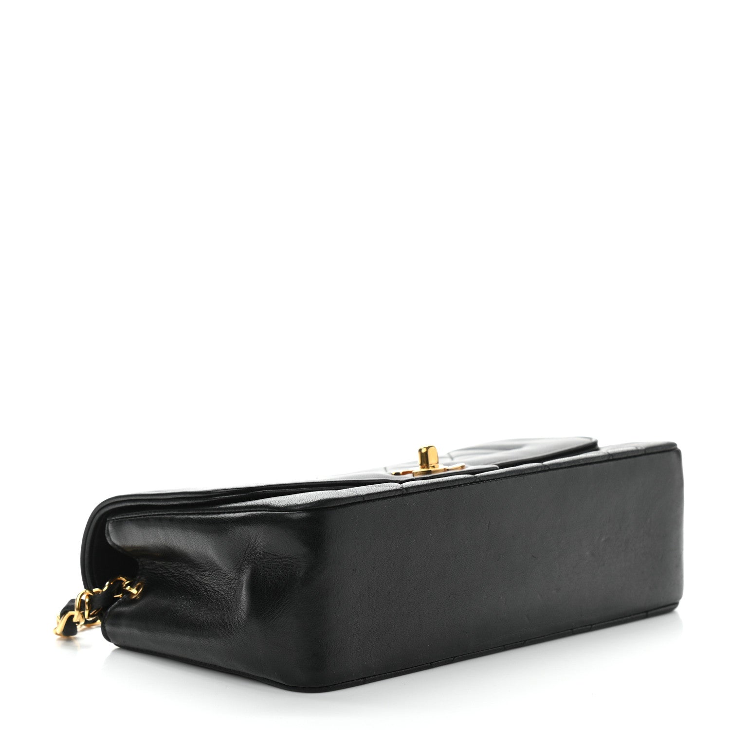 Chanel Lambskin Quilted Small Single Flap Black 3 of 13