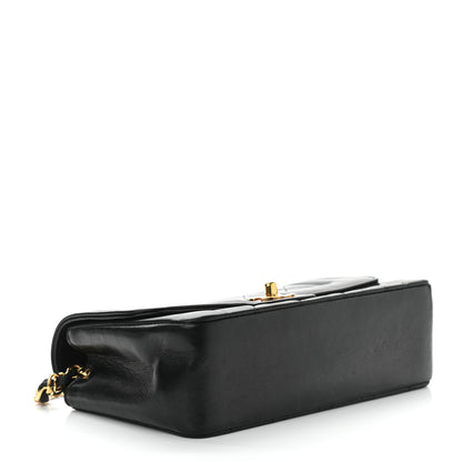 Chanel Lambskin Quilted Small Single Flap Black 3 of 13