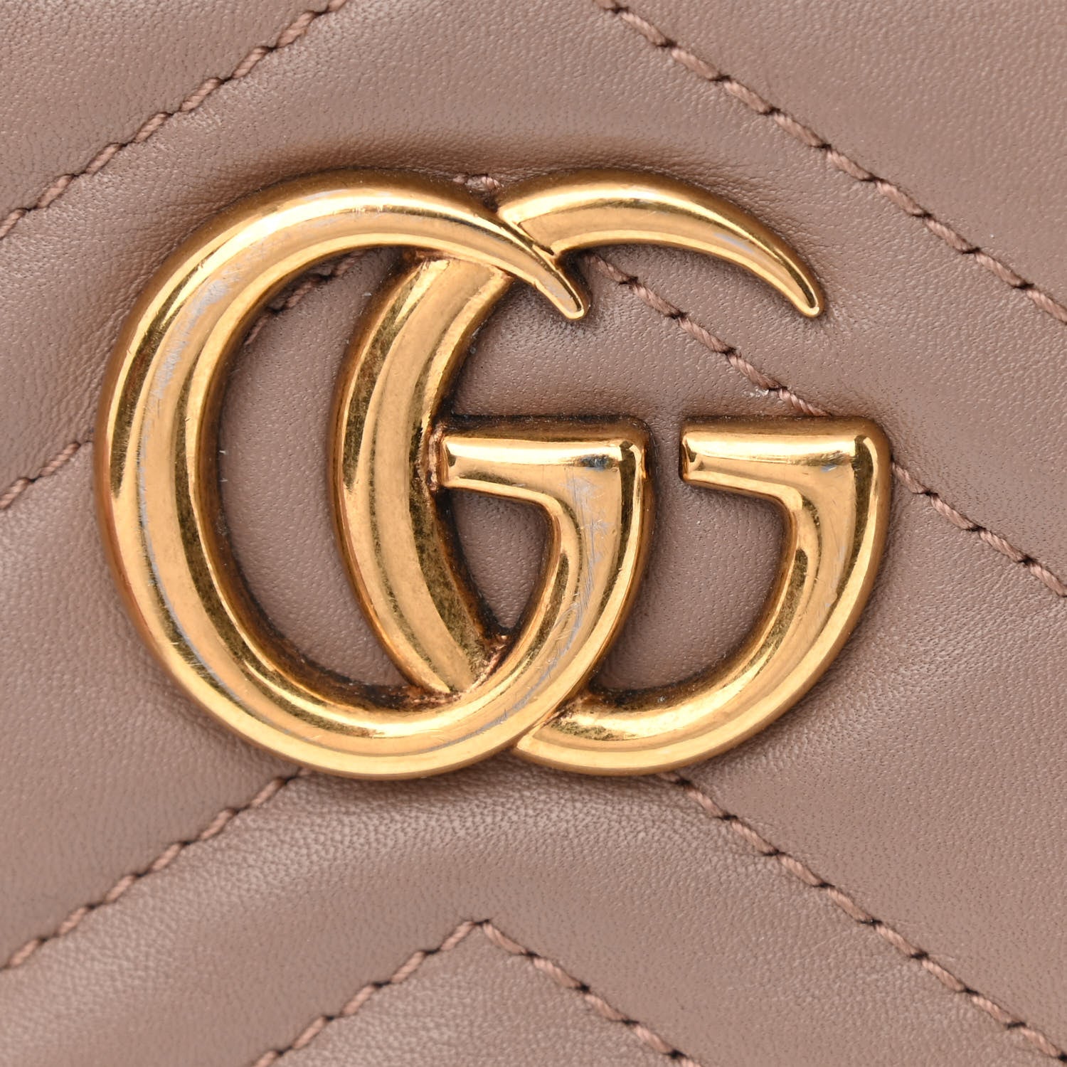 Gucci Calfskin Matelasse GG Marmont Belt Bag 95 38 Porcelain Rose 12 of 17