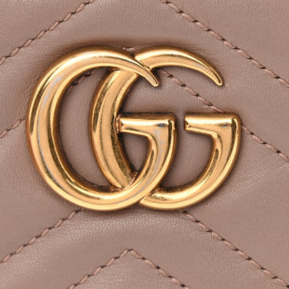 Gucci Calfskin Matelasse GG Marmont Belt Bag 95 38 Porcelain Rose 12 of 17