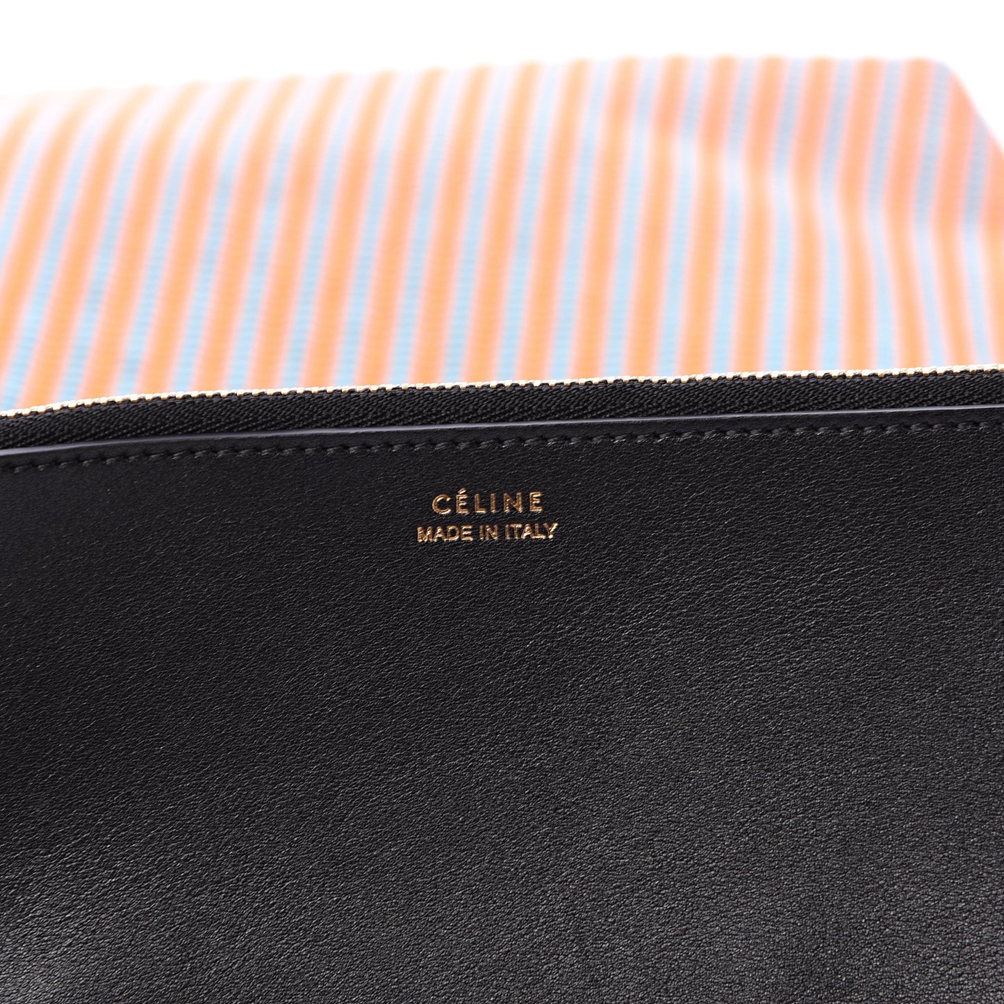 Woven Canvas Small Twisted Cabas Multicolor