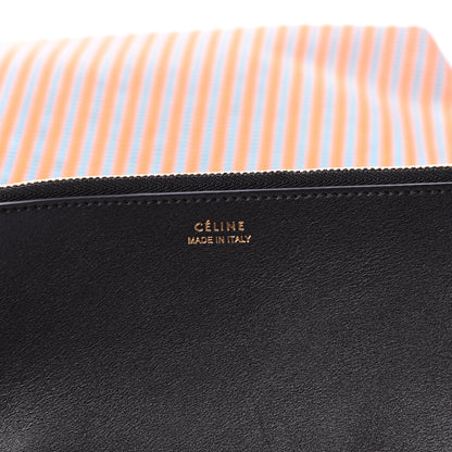 Celine Woven Canvas Small Twisted Cabas Multicolor 6 of 10