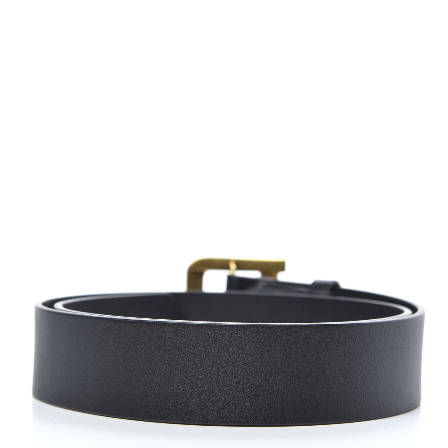 Calfskin Diorquake Belt 75 Black