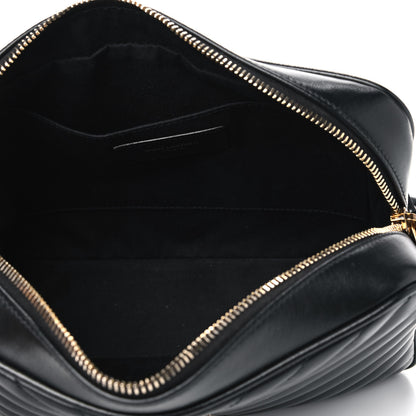 Saint Laurent Calfskin Matelasse Monogram Lou Camera Bag Black 4 of 4