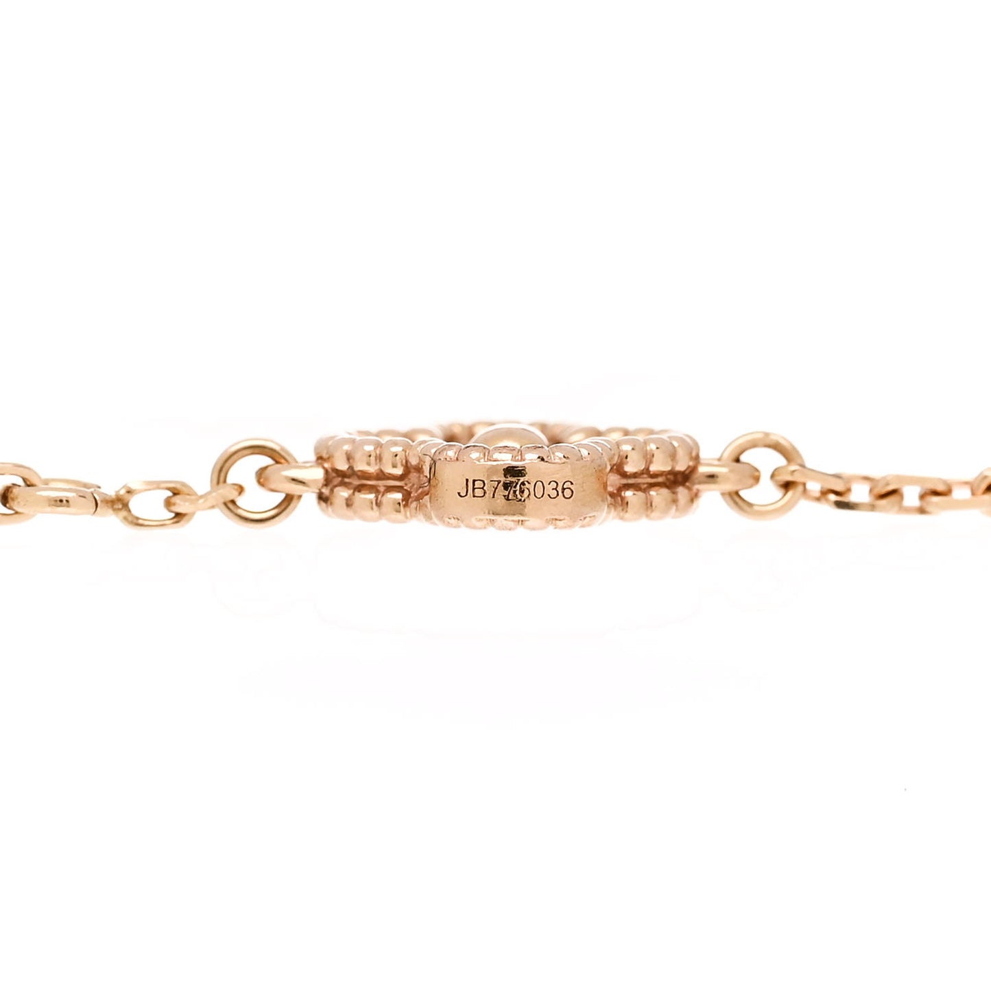 18K Rose Gold 6 Motifs Sweet Alhambra Bracelet
