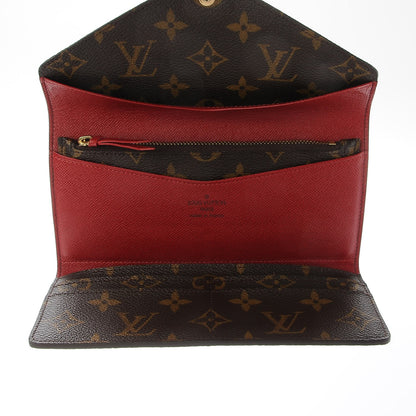 Louis Vuitton Monogram Josephine Wallet Red 7 of 9