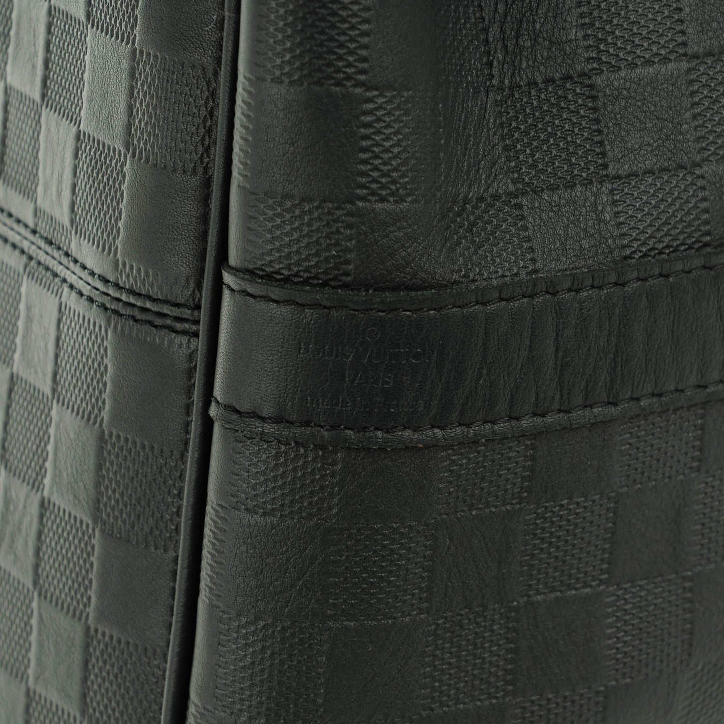 Damier Infini Keepall Bandouliere 55 Onyx