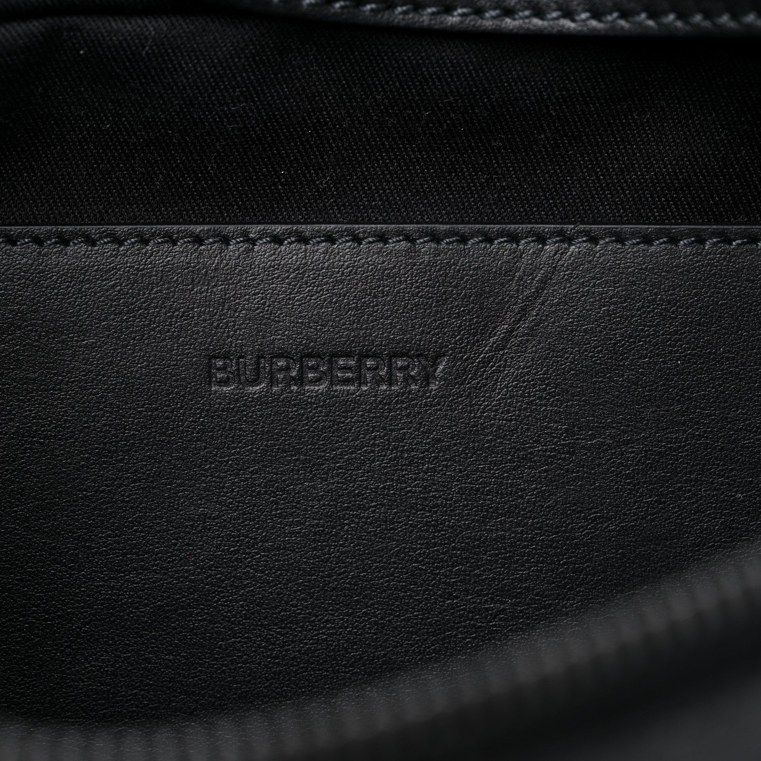 Burberry Charcoal Check Calfskin Sonny Bum Bag Charcoal 6 of 12