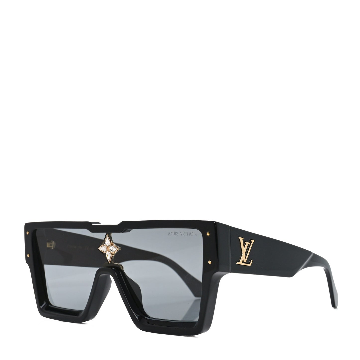Acetate Swarovski Crystal Cyclone Sunglasses Z1547W Black