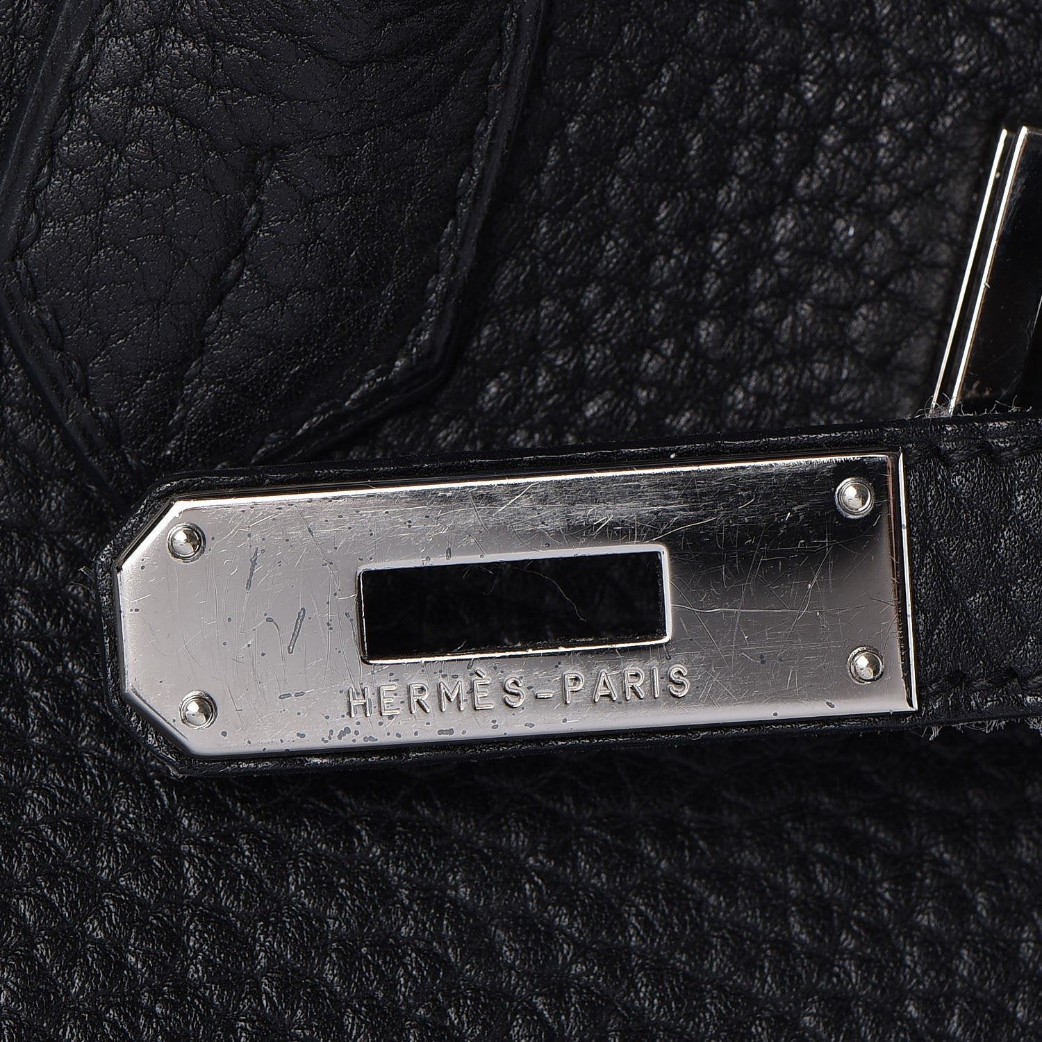 Hermes Fjord Birkin 35 Black 17 of 34