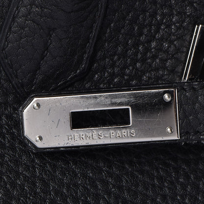 Hermes Fjord Birkin 35 Black 17 of 34