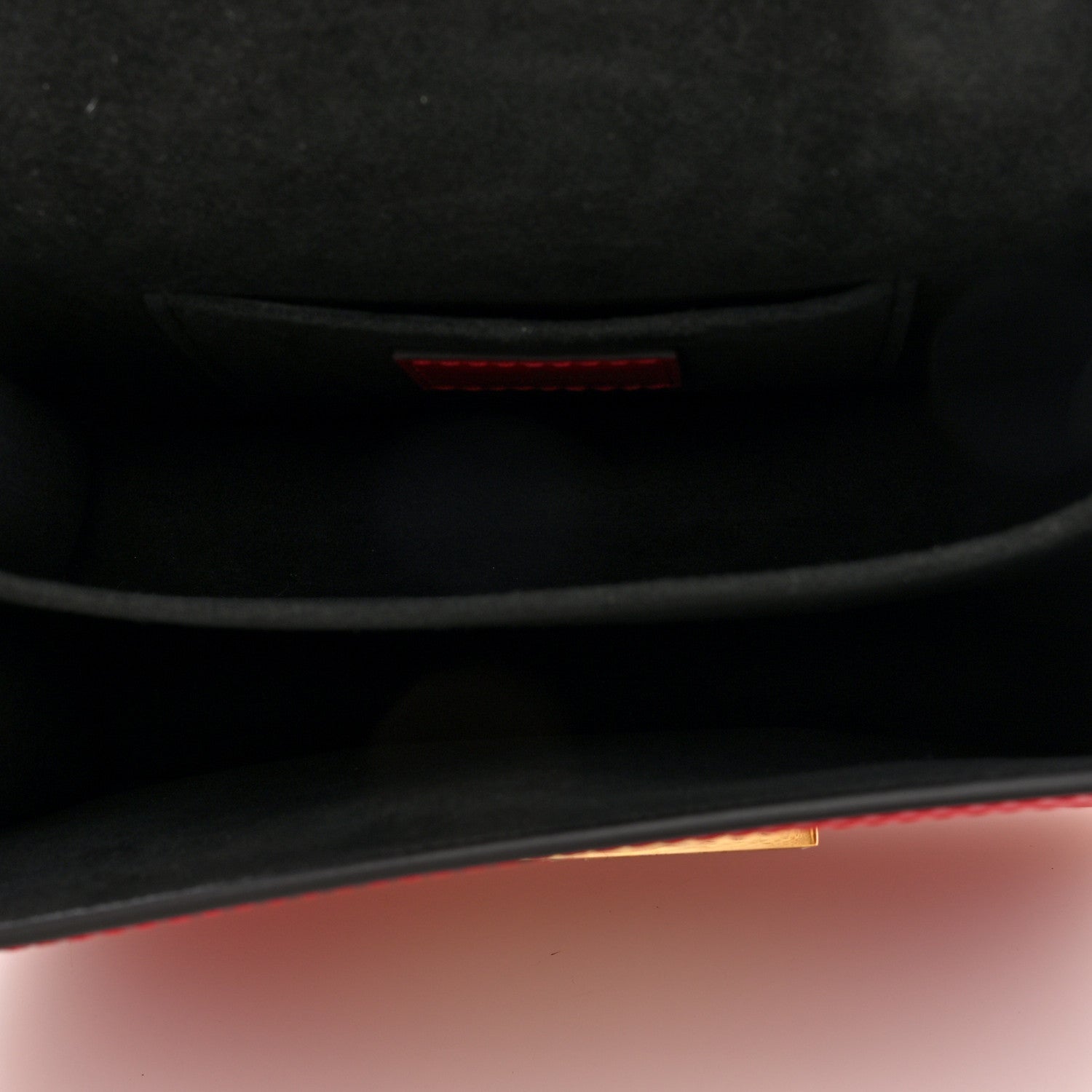 Louis Vuitton Vernis Monogram Dauphine Mini Red 5 of 9