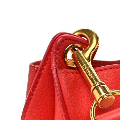 Celine Natural Calfskin Hobo Red 14 of 14