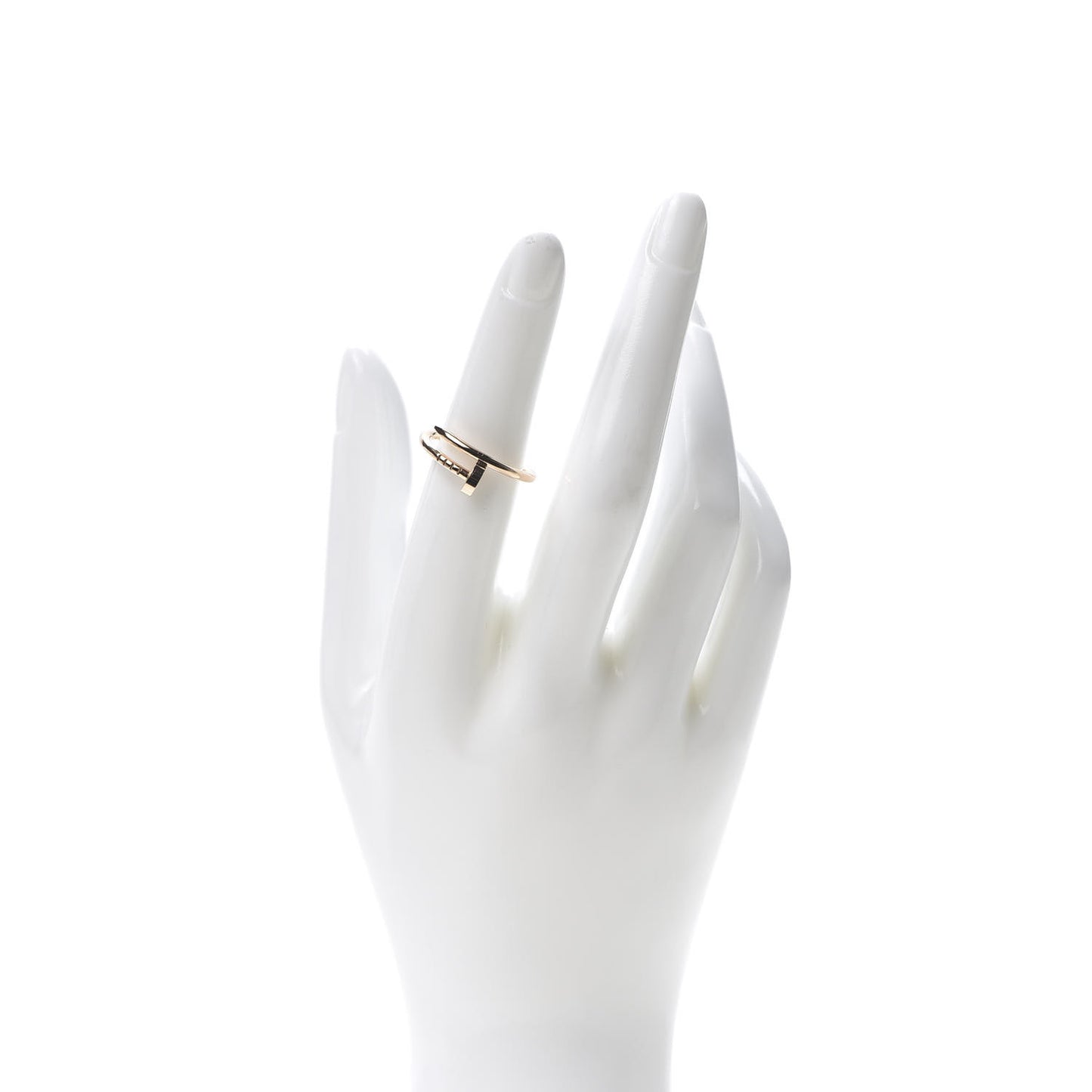 18K Pink Gold Small Juste Un Clou Ring 53 6.25