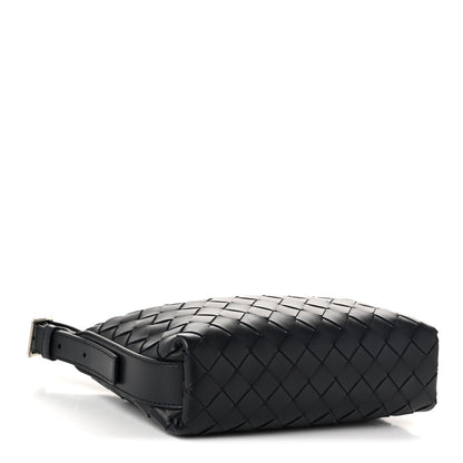 Bottega Veneta Calfskin Intrecciato Traveler Phone Pouch Midnight 3 of 9