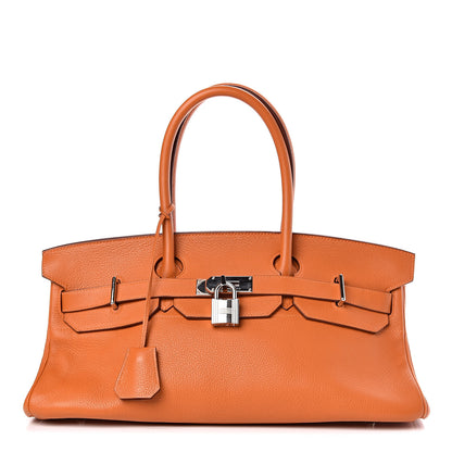 Hermes Taurillon Clemence JPG Birkin 42 Orange 1 of 11