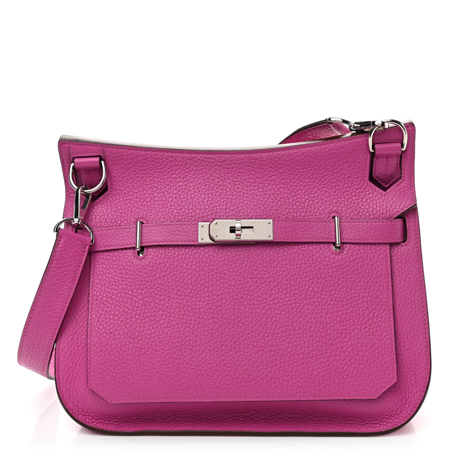 Hermes Taurillon Clemence Jypsiere 28 Magnolia 1 of 10