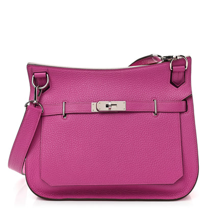 Hermes Taurillon Clemence Jypsiere 28 Magnolia 1 of 10