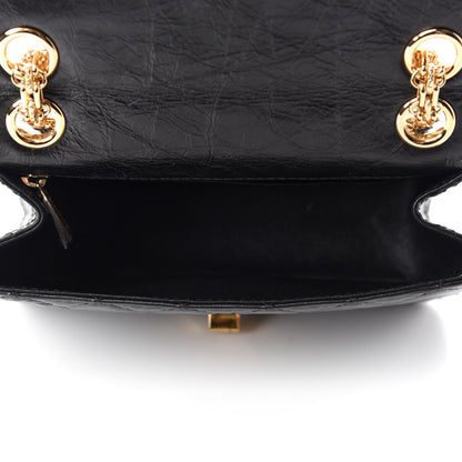 Chanel Aged Calfskin Quilted 2.55 Reissue Mini Flap Black 5 of 10