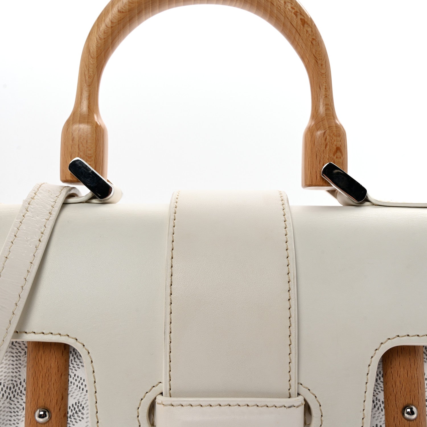 Goyard Goyardine Saigon PM White 7 of 9