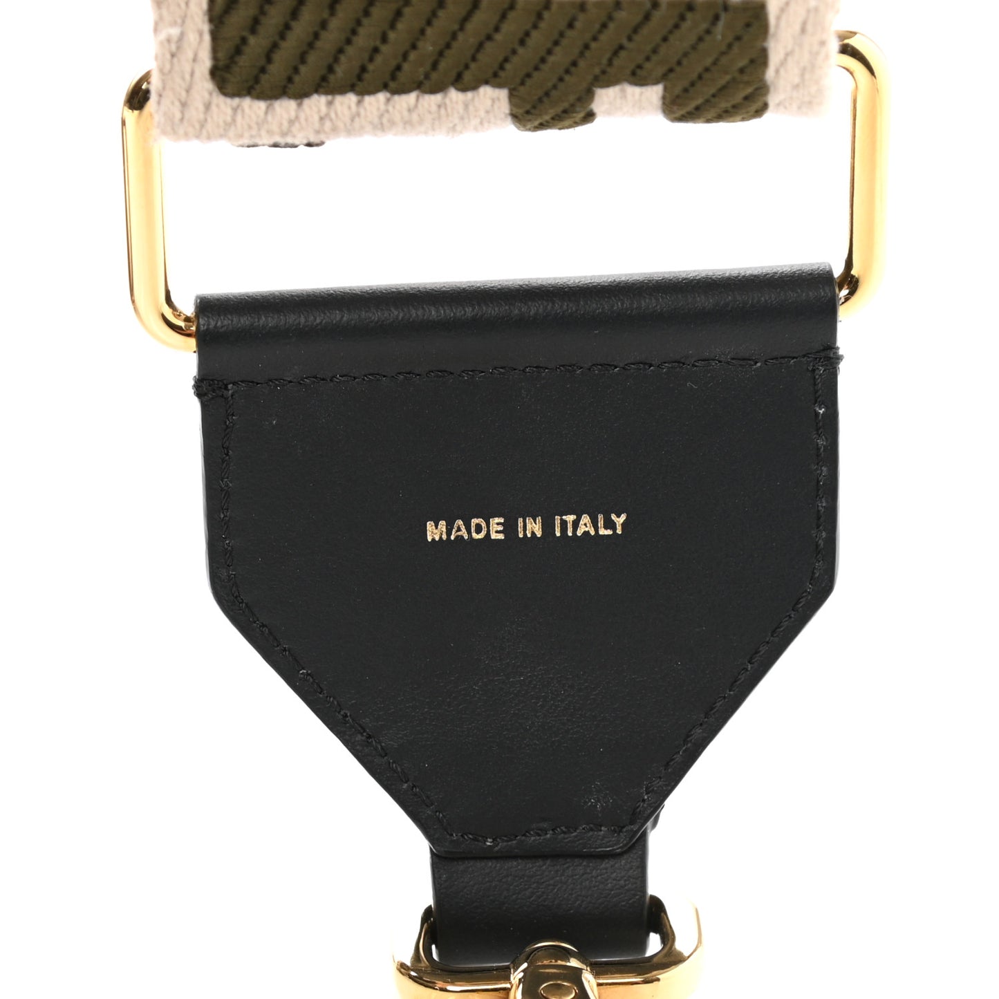 Ribbon Vitello Century FF 1974 Adjustable Strap You Nuvola Verde Black